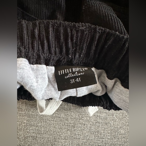 Little Bipsy Corduroy Pants - Black - 3-4T - Like New Condition - Picture 6 of 8